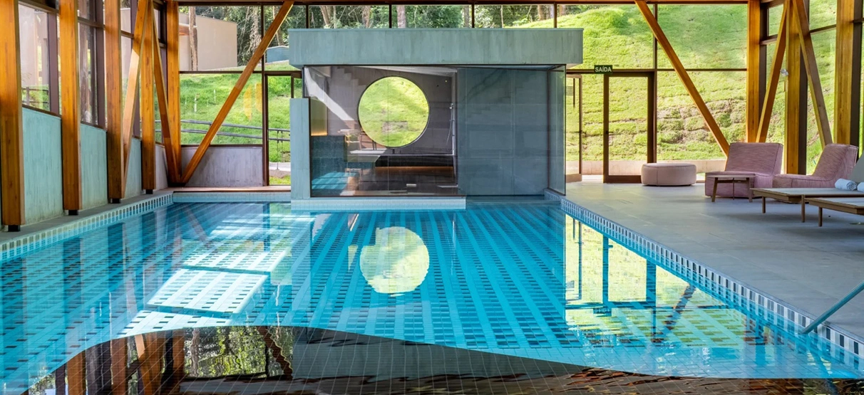 piscina aquecido do clara resort